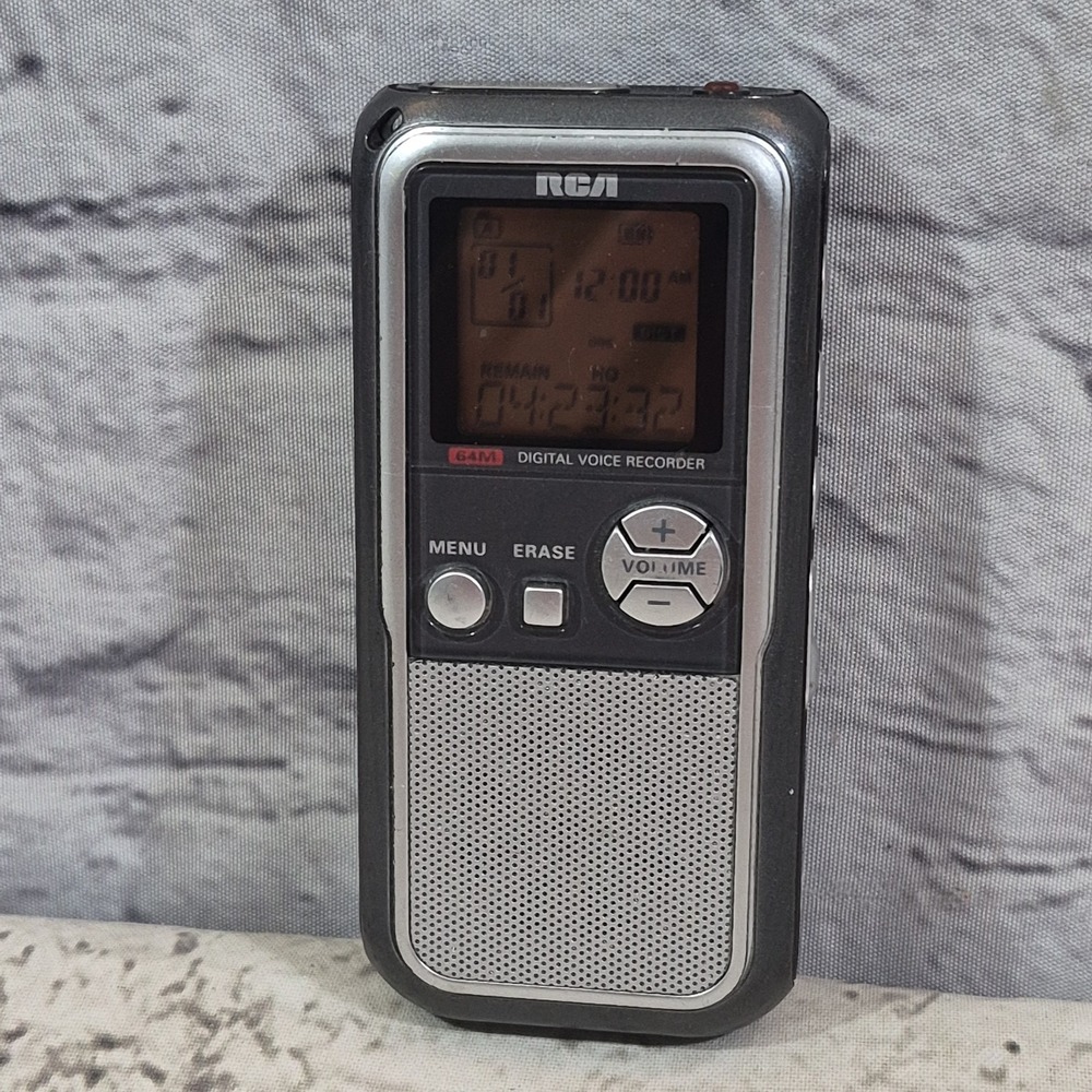 RCA RP5022B 64MB Digital Voice Recorder Tested-Works (SC470)